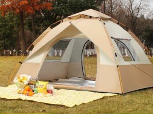 Cách gấp lều tự bung