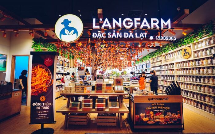 Hệ thống bán đặc sản Đà Lạt - L’angFarm